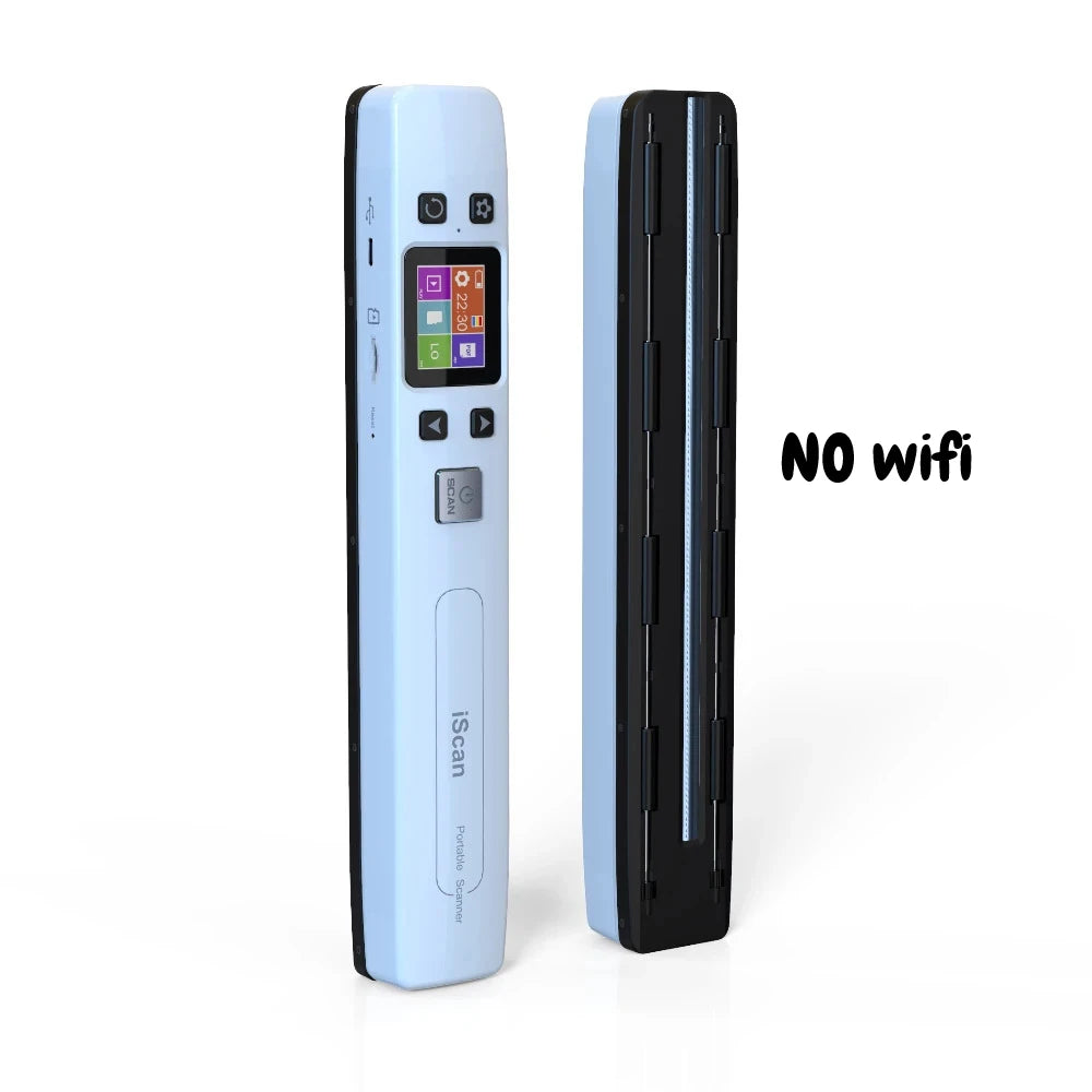 Tragbarer iScan Foto-Dokumentenscanner 1050 DPI WiFi