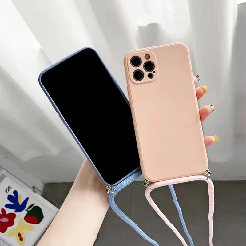 Umhängehülle mit Band für Oppo A5 Pro 2025