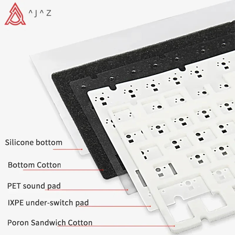 AJAZZ AK820 Pro 75 % mechanische Tastatur