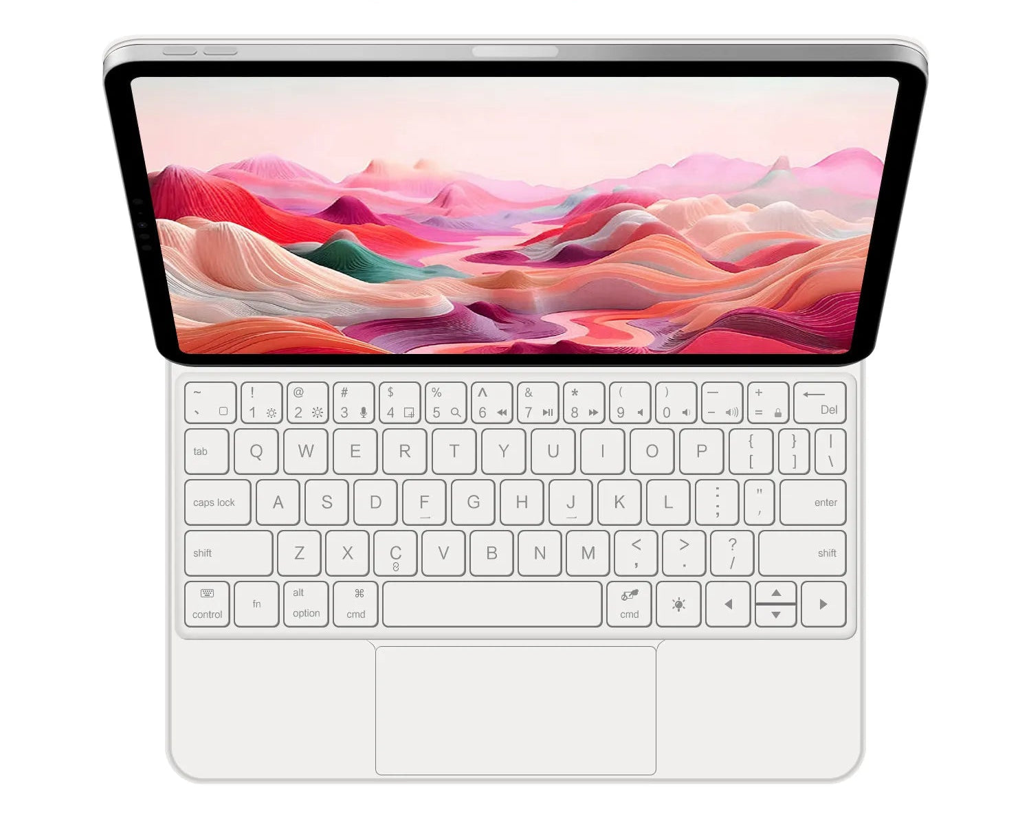 Magnetische Tastaturhülle für iPad Pro & Air 11" 13" mit Bluetooth & Beleuchtung