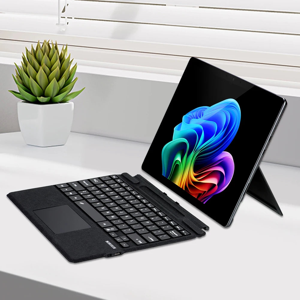 Magnetische Surface Pro Tastatur mit Touchpad & Licht