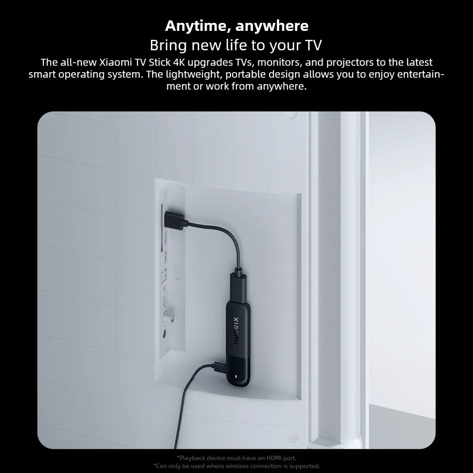 Ultra Kompakter 4K Streaming Stick mit Dolby Vision