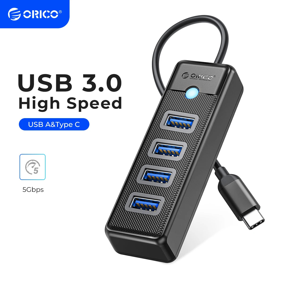 ORICO USB 3.0 HUB 4-Port Typ-C Splitter