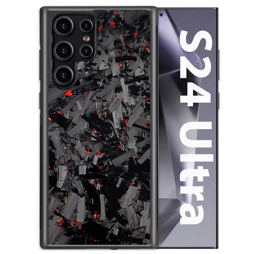 Magnetische Carbon Fiber Hülle für Samsung S25