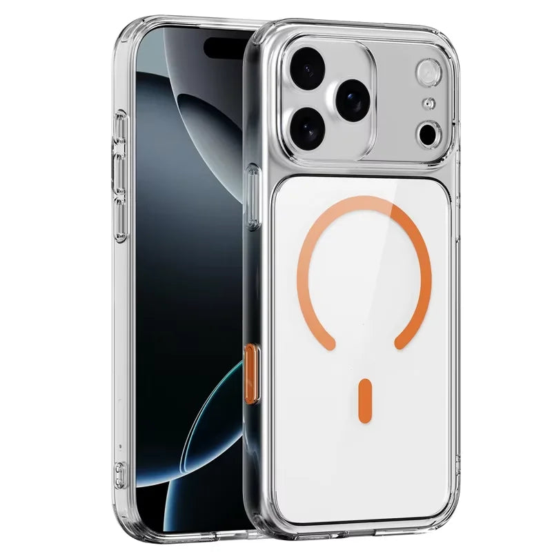 Matte Magnet-Hülle für iPhone 17 mit Kamerataste