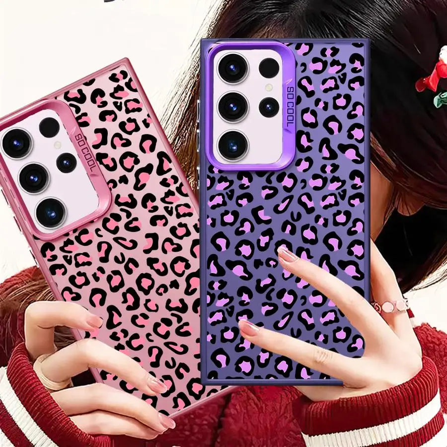 Leopardenmuster Handyhülle für Samsung Galaxy Ultra