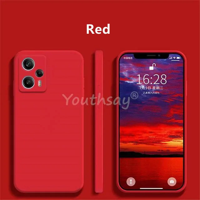 Weiche Silikonhülle für Xiaomi Poco F5 / X5 Pro