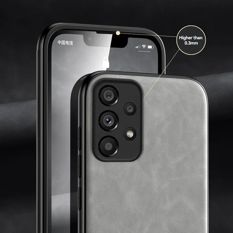 Magnetische Lederhülle für Samsung