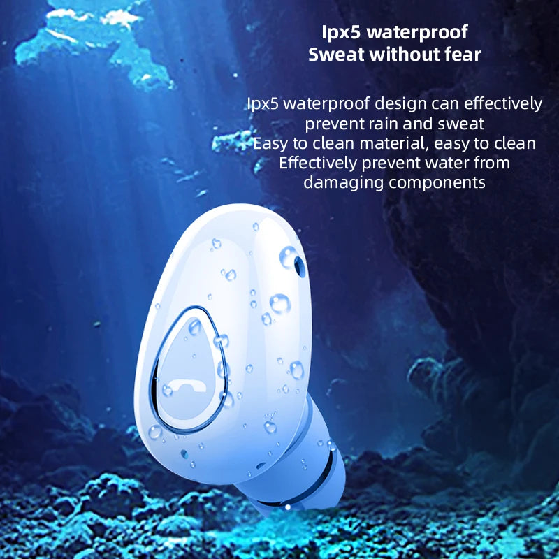 YX01 Mini Bluetooth Sport Ohrhörer TWS mit Mikrofon