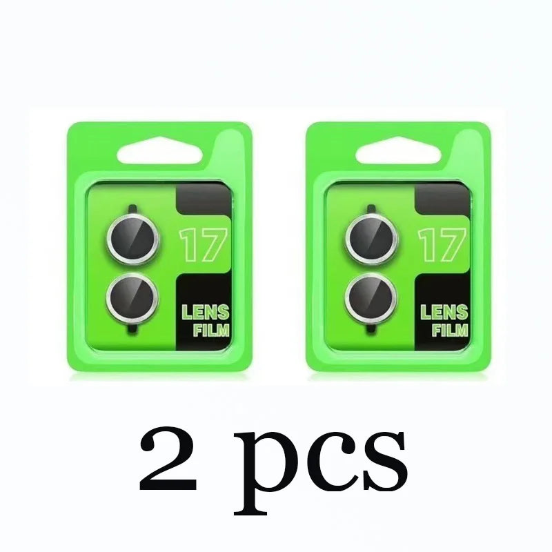 Metall Ring Kamera Schutzglas für iPhone 17