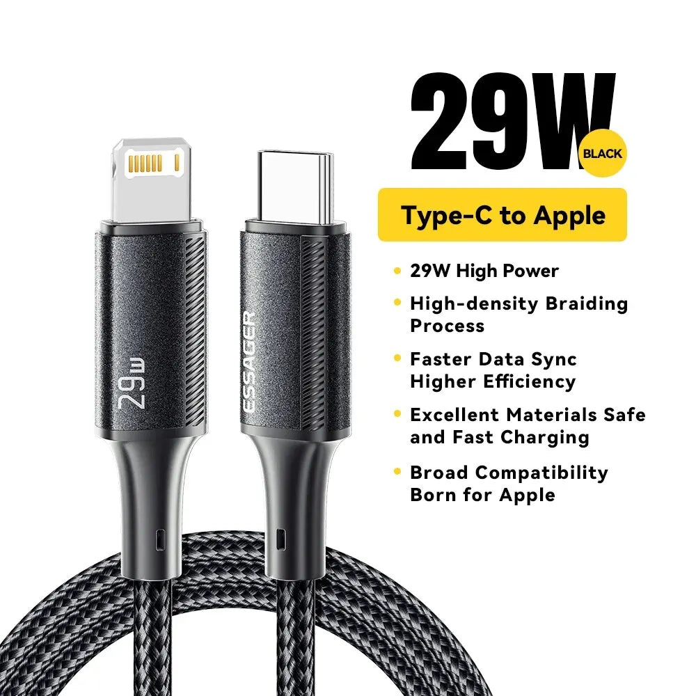 Essager Typ-C Kabel für iPhone & MacBook