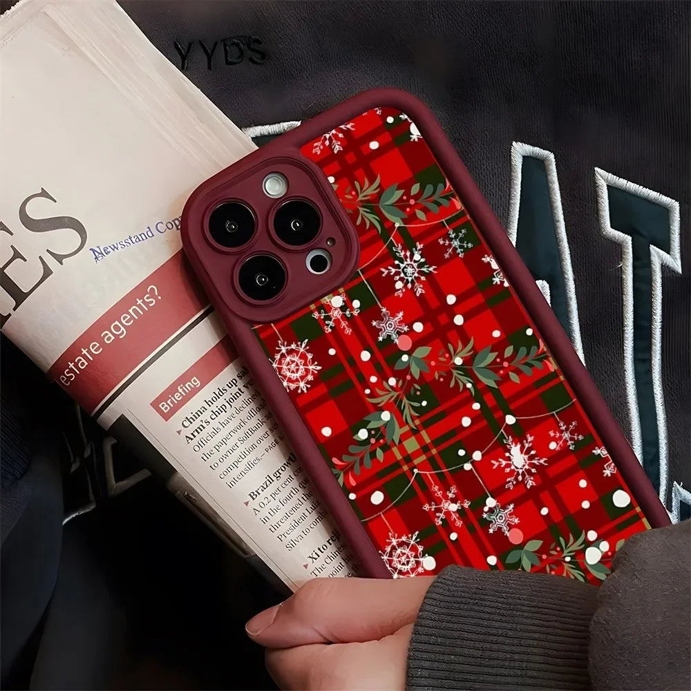 Christmas silicone case for iPhone 16 Pro Max