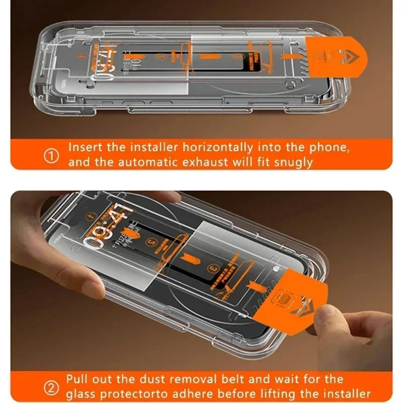 Glas-Displayschutz iPhone 1–3 Stück