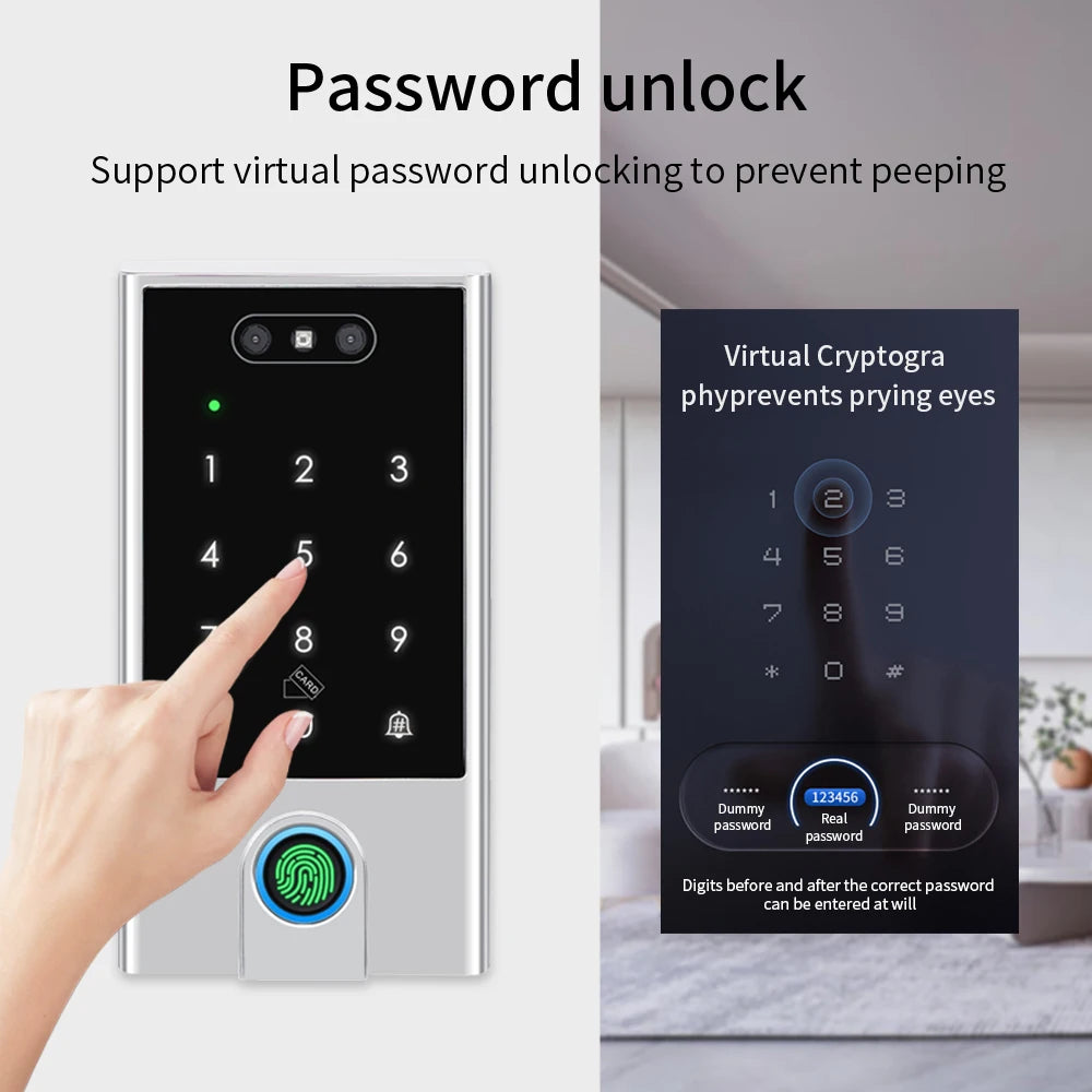 IP66 Tuya WiFi RFID access control with facial recognition