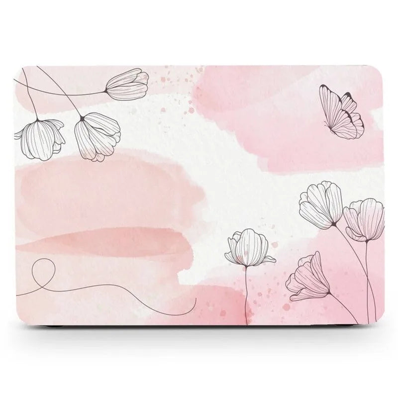 Blumen Laptoptasche für MacBook 13 Zoll