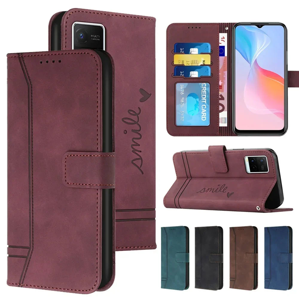Leder Flip Hülle für Redmi Note Serie
