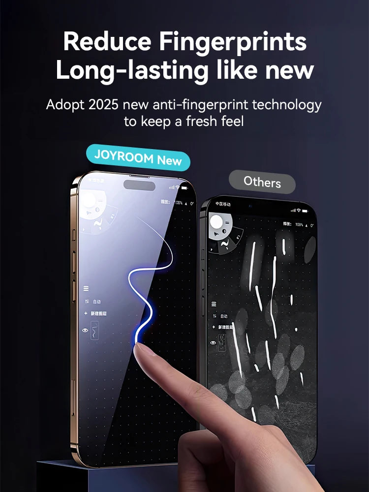 Anti-Spy Panzerglasfolie für iPhone 17 Serie