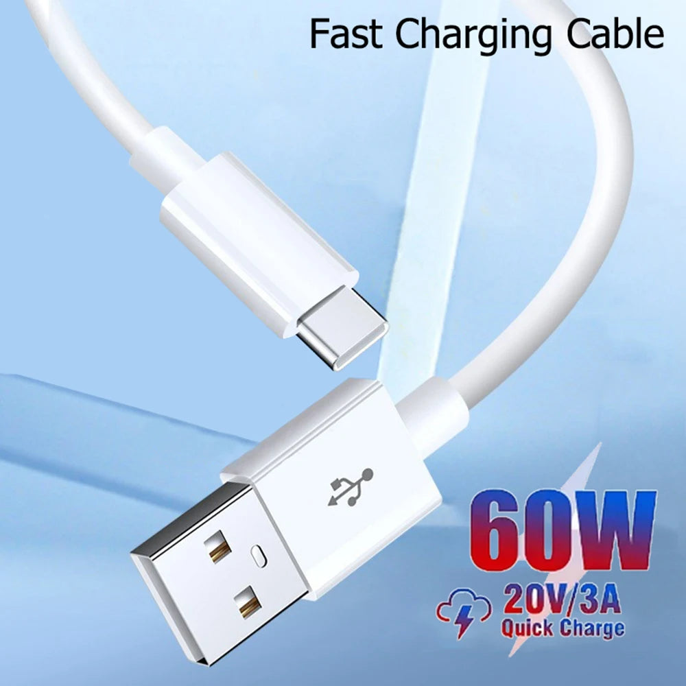 USB Typ C 3A Schnellladekabel 1-3m