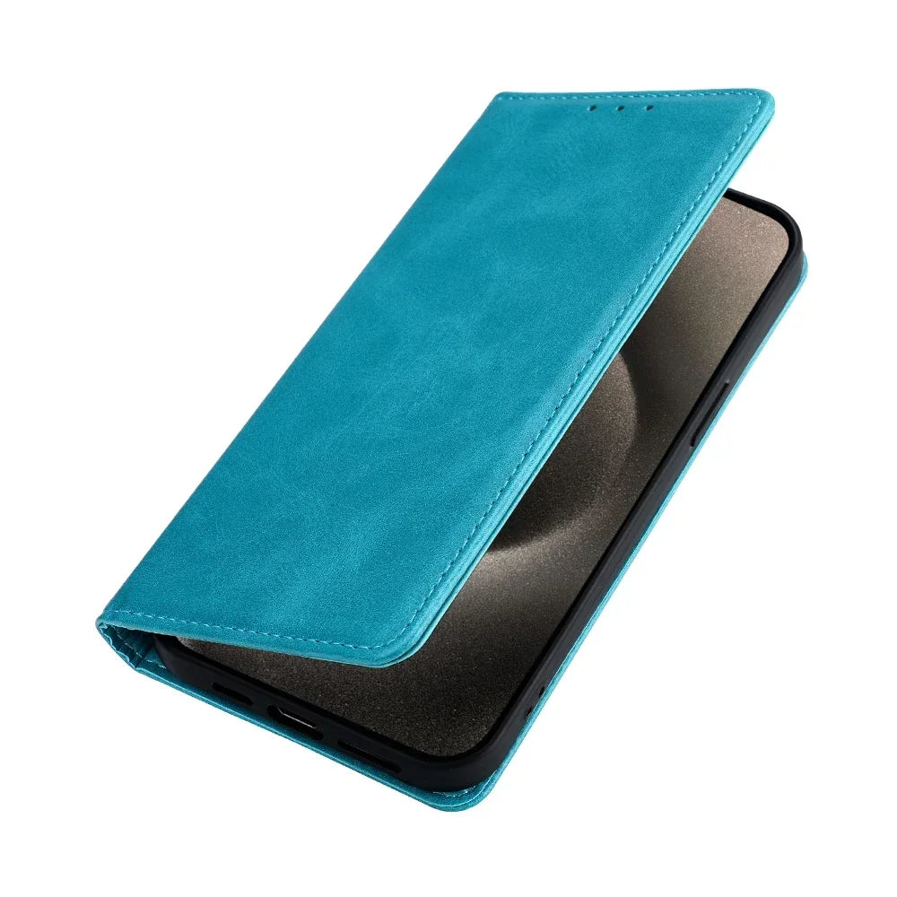 Klassische Leder Brieftasche Hülle OnePlus