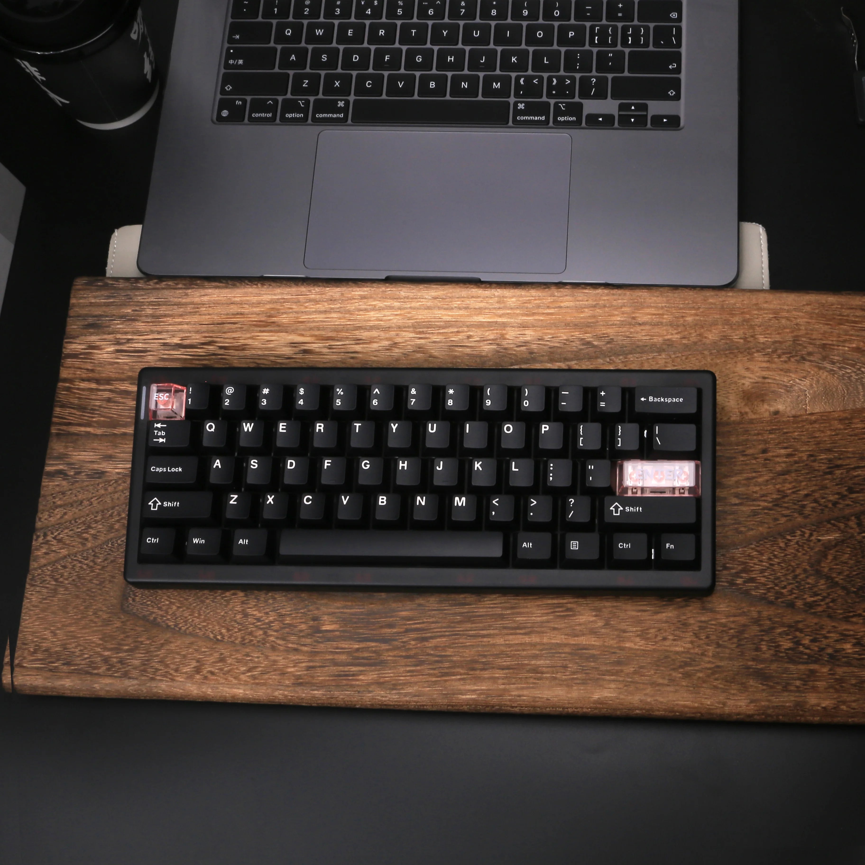 QK61 Mechanische RGB-Tastatur, 3 Modi