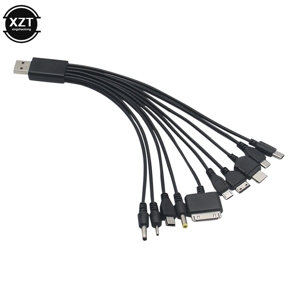 10in1 Micro USB Ladegerät Kabel für Handys