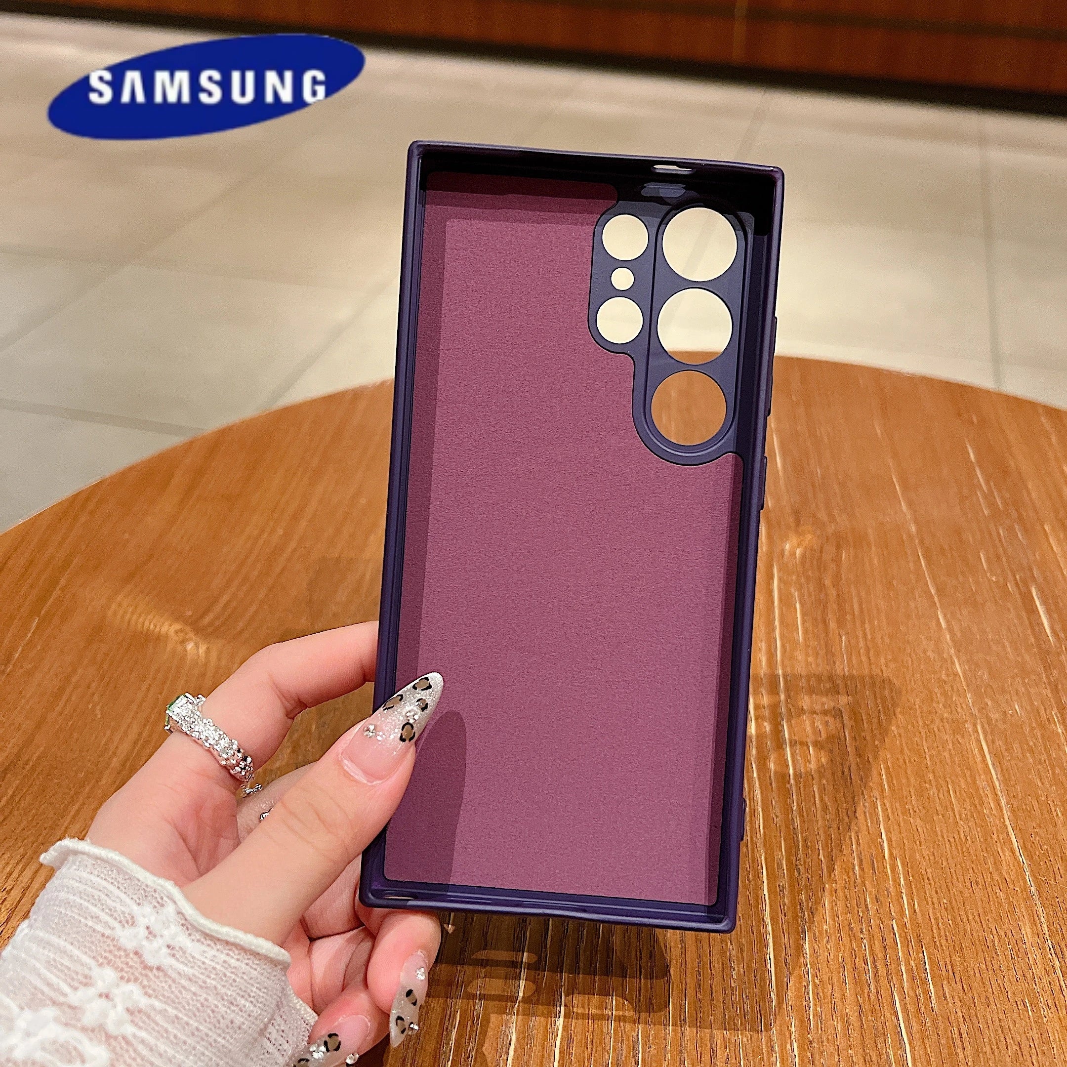 Luxus Silikon-Magnethülle Samsung