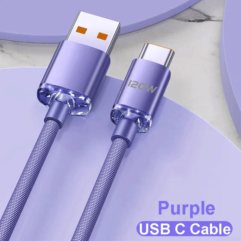 Nnbili 120W USB-A auf USB-C Kabel