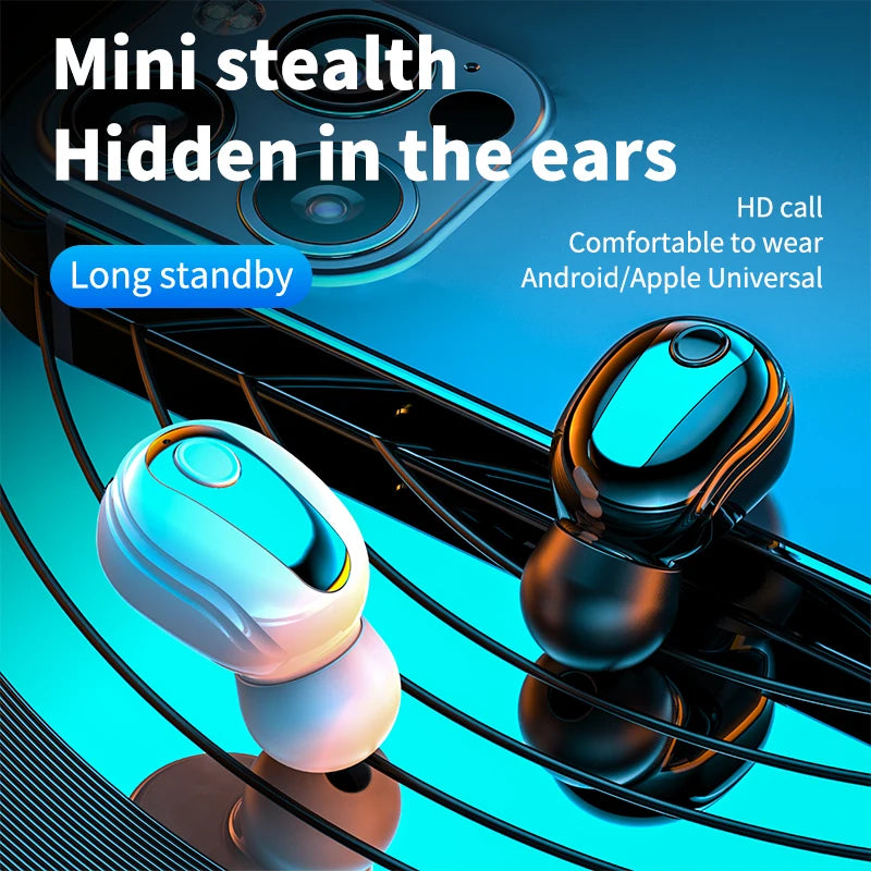 S9 Mini In-Ear Bluetooth Kopfhörer Unsichtbar Sport