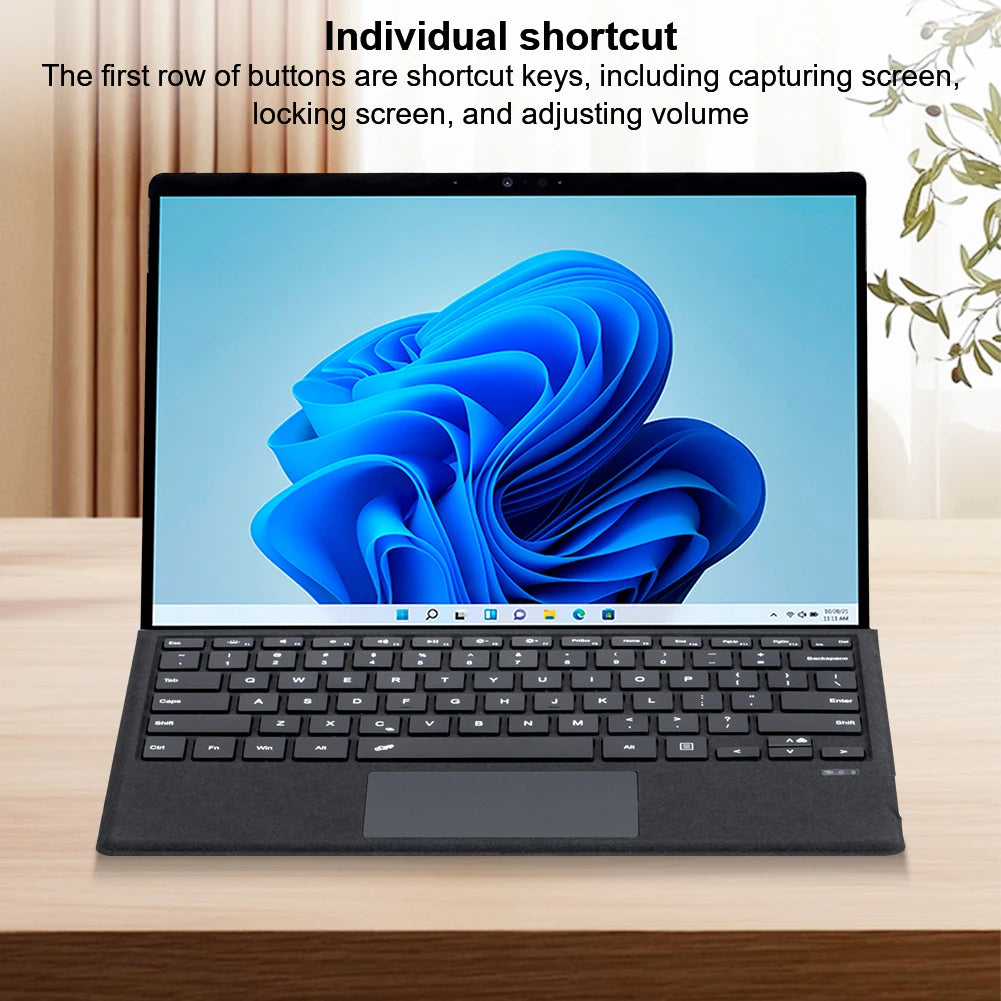 Drahtlose Bluetooth Tastatur mit 7-Farben Beleuchtung