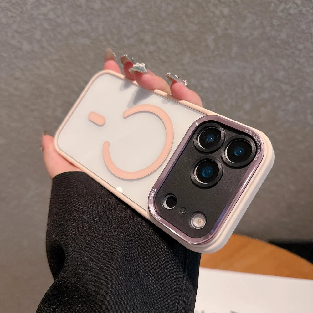 Transparente Magsafe Hülle für iPhone 17 Pro Max