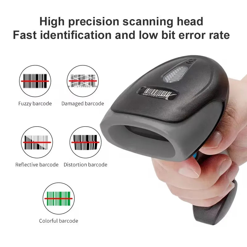 Schneller 1D/2D Barcode Scanner Bluetooth USB