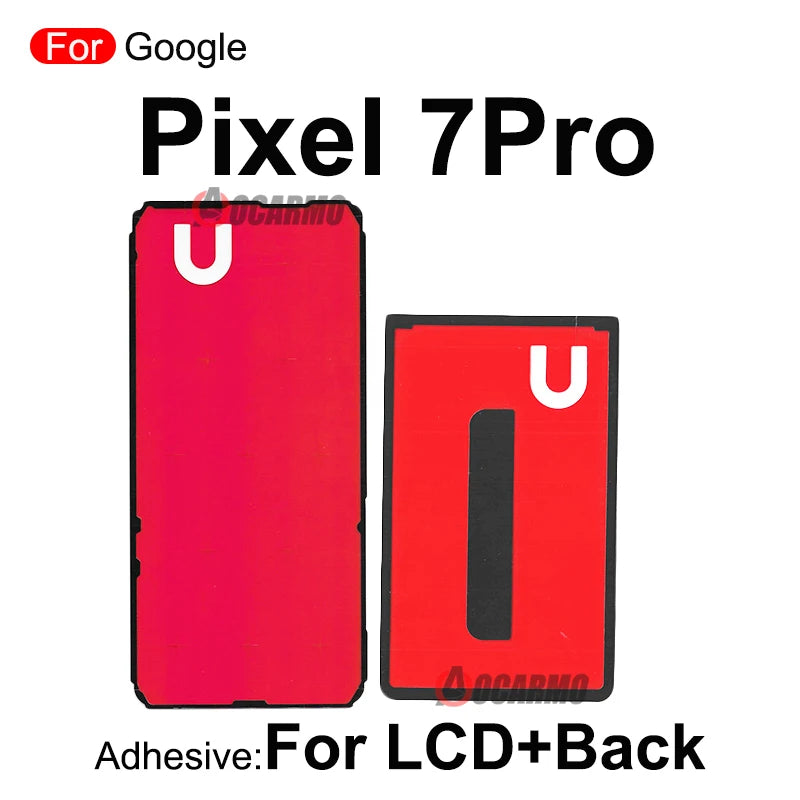 Kleber Set für Pixel 7 Pro/7A Display & Rückseite