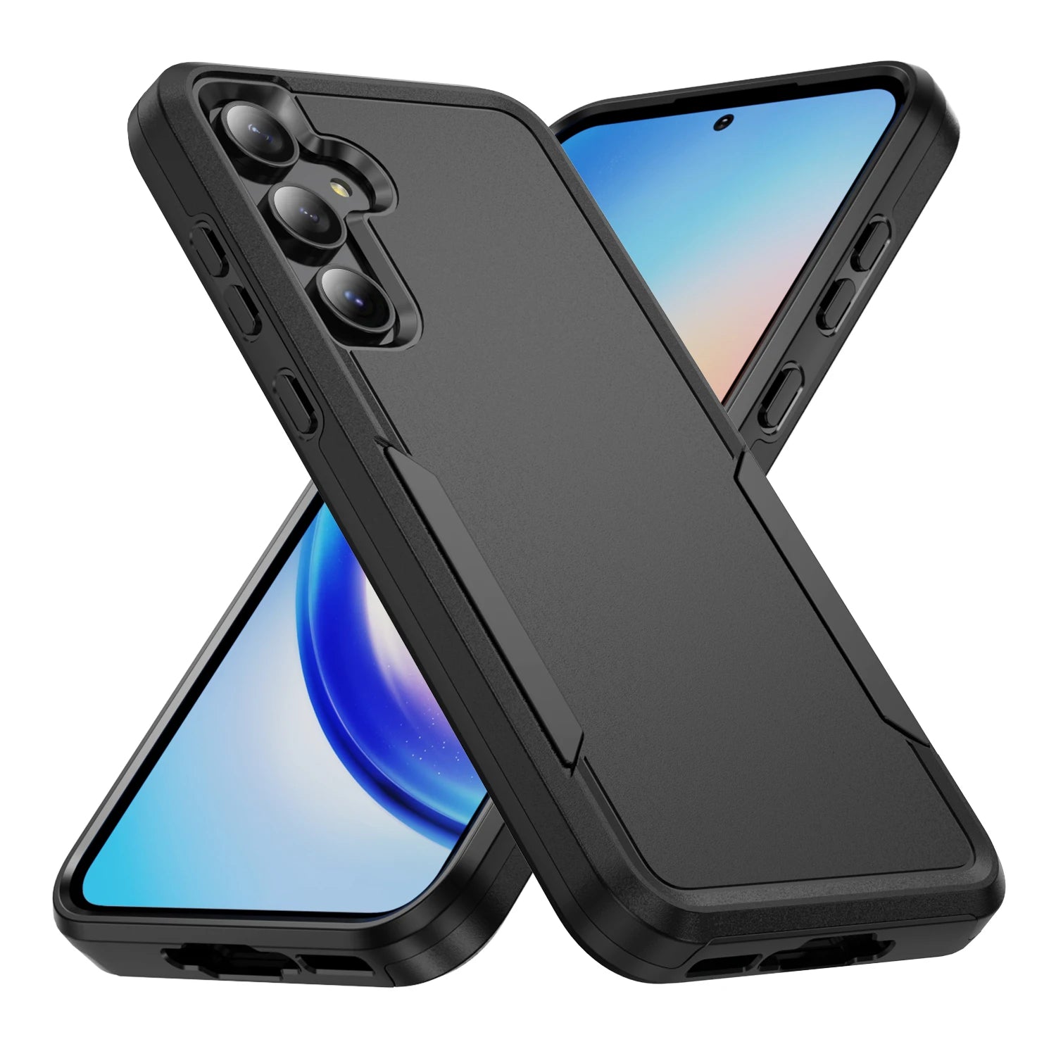 Militärische Hüllen für Samsung Galaxy S24 FE S22 S23 Plus S21 S25 Ultra Edge S20 A54 A16 5G A56 A55 A35 A15 Armor Case Coque
