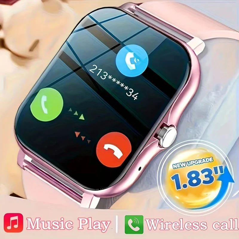 Moderne Smartwatch mit Touchscreen und Fitness-Tracking