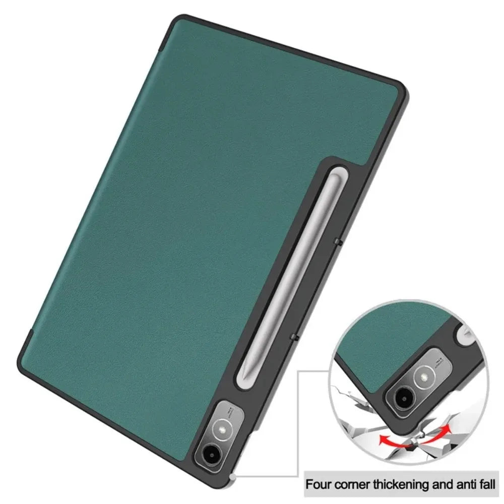 Für Lenovo Xiaoxin Pad Pro 12,7 zoll 2023 TB-370FU Tri-Folding Stand Smart Tablet Fall Für Lenovo Tab P12 Fall 12 7 Abdeckung funda