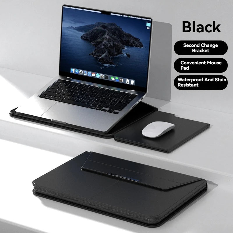Personalisierte Leder-Laptophülle MacBook