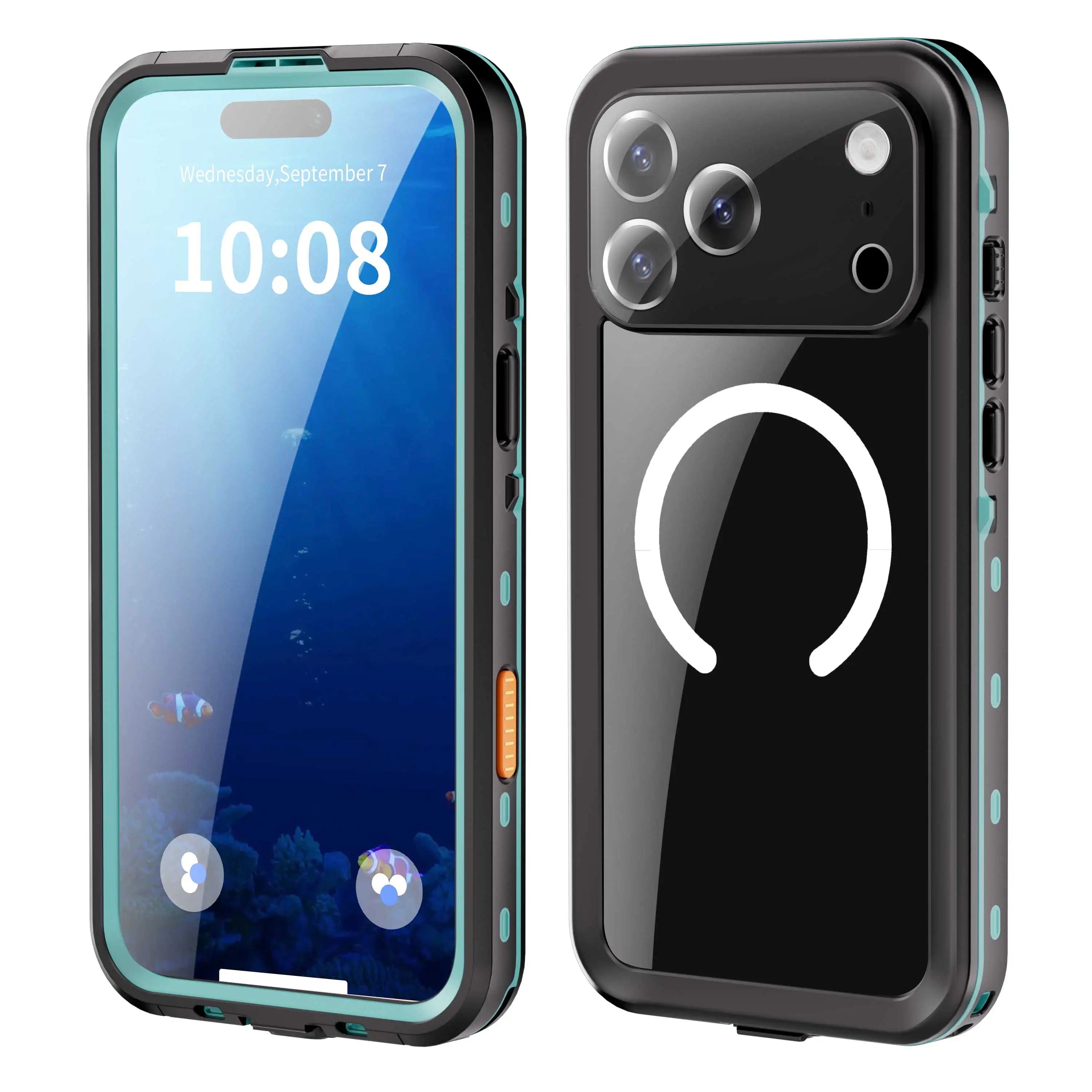 Magnetische wasserdichte IP68 Hülle für iPhone 17