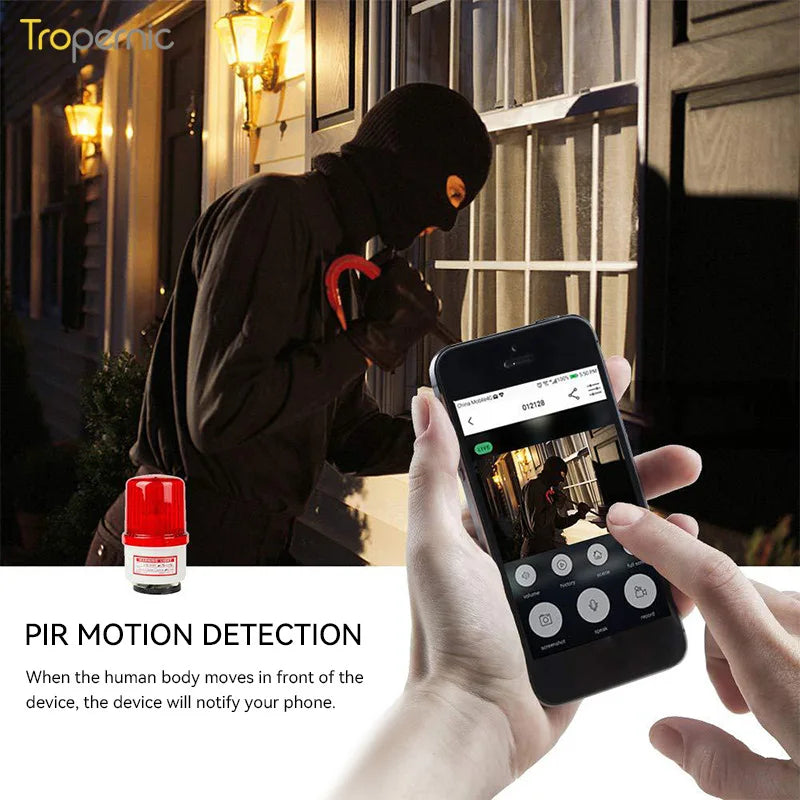Waterproof WiFi Video Doorbell 1080P Tuya App