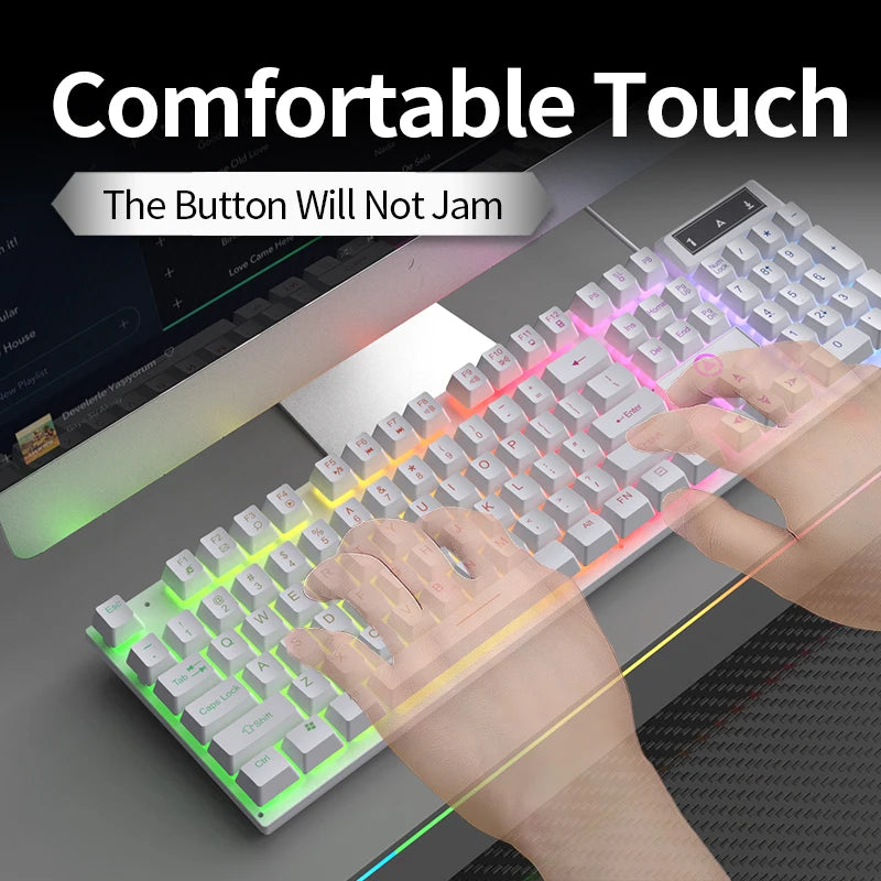 YINDIAO Gaming-Tastatur mit Numpad