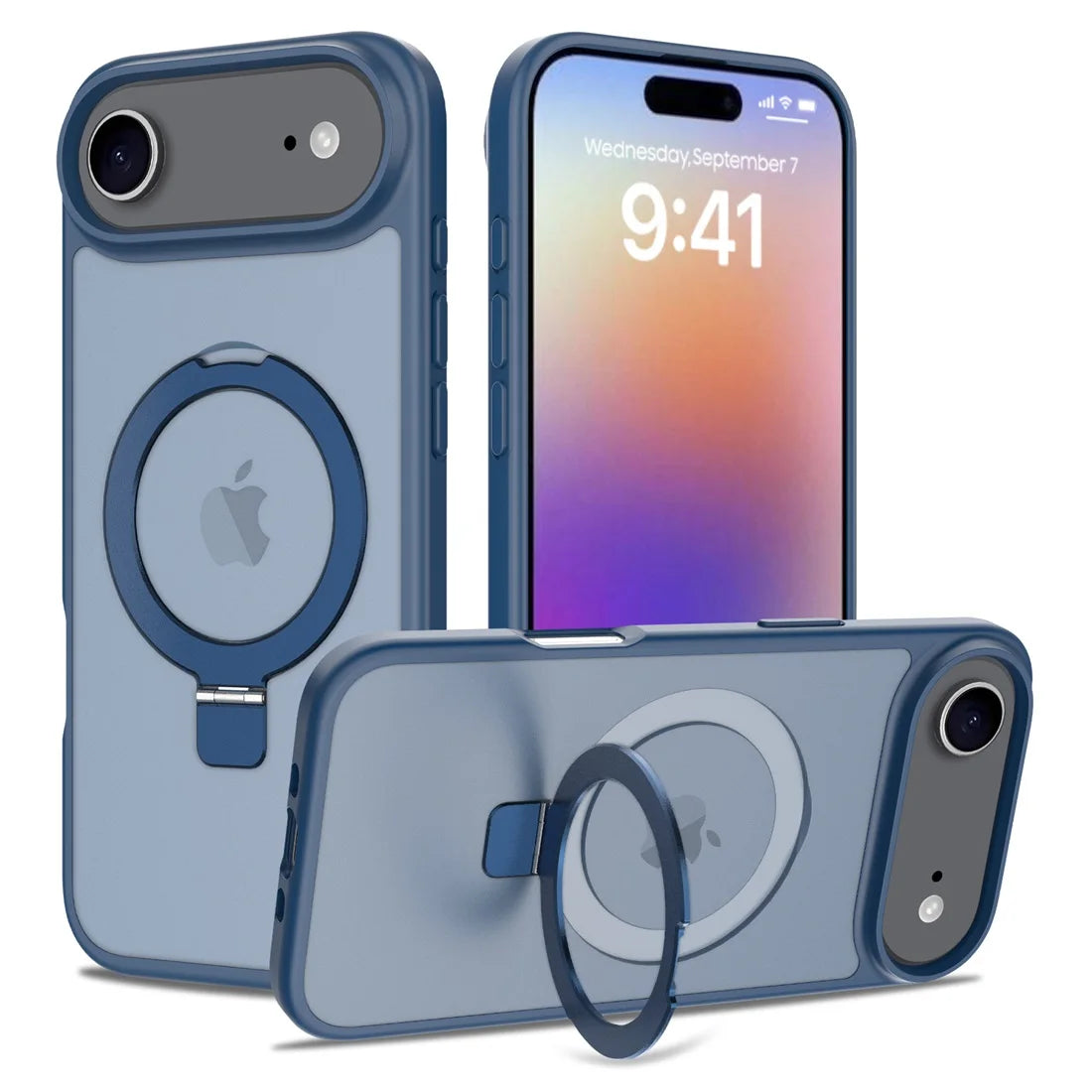 Für iPhone 17 Air – Hülle mit Ständer, MagSafe, stoßfest