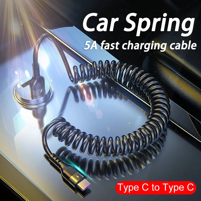 USB-C 66W Auto-Schnellladekabel 5A
