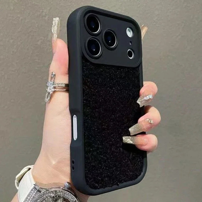 Luxury plush case for iPhone 17 &amp; 16 Winter