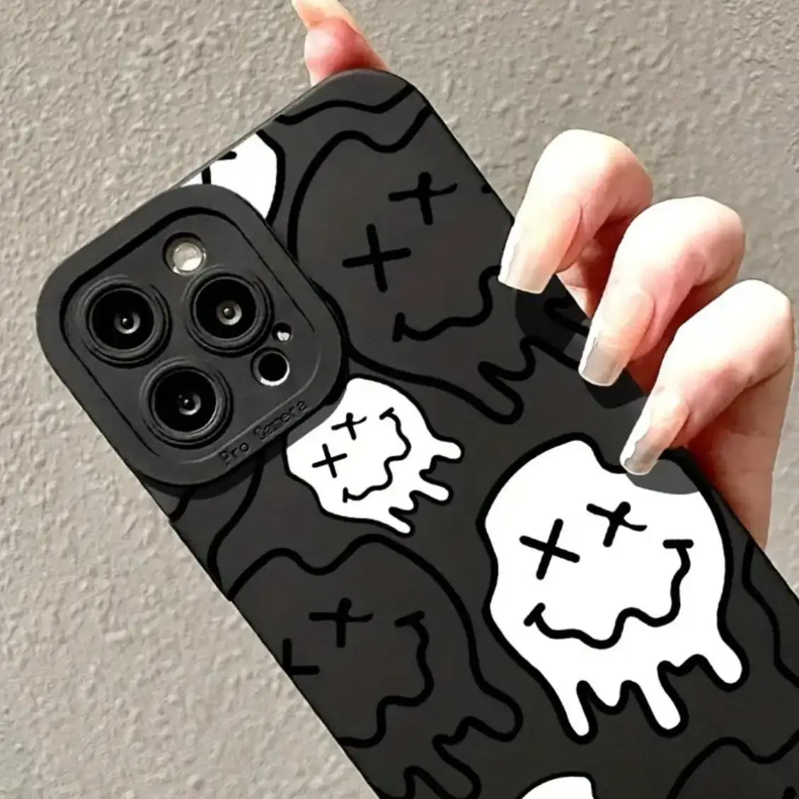 Kreative Totenkopf Handyhülle stoßfest