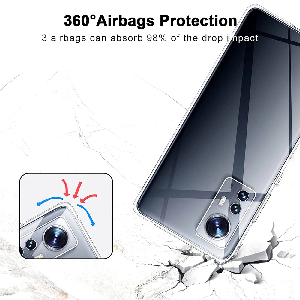 Luxus Klar Silikonhülle Xiaomi Mi 11/12