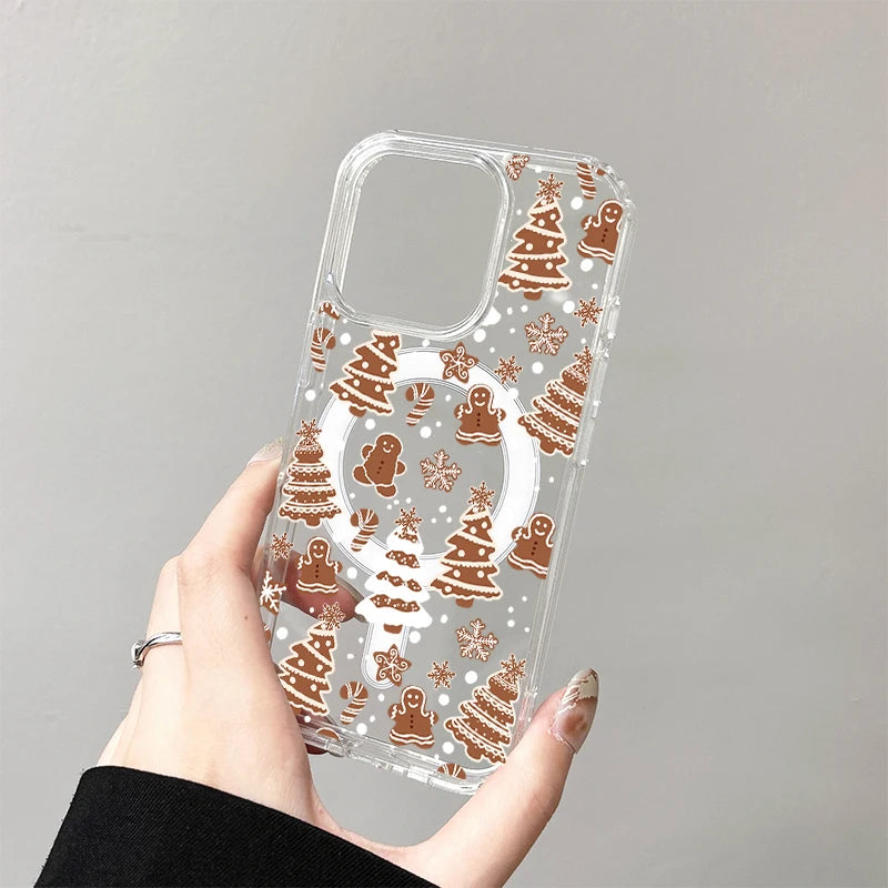 Weihnachts Lebkuchenmann Hülle für iPhone 17