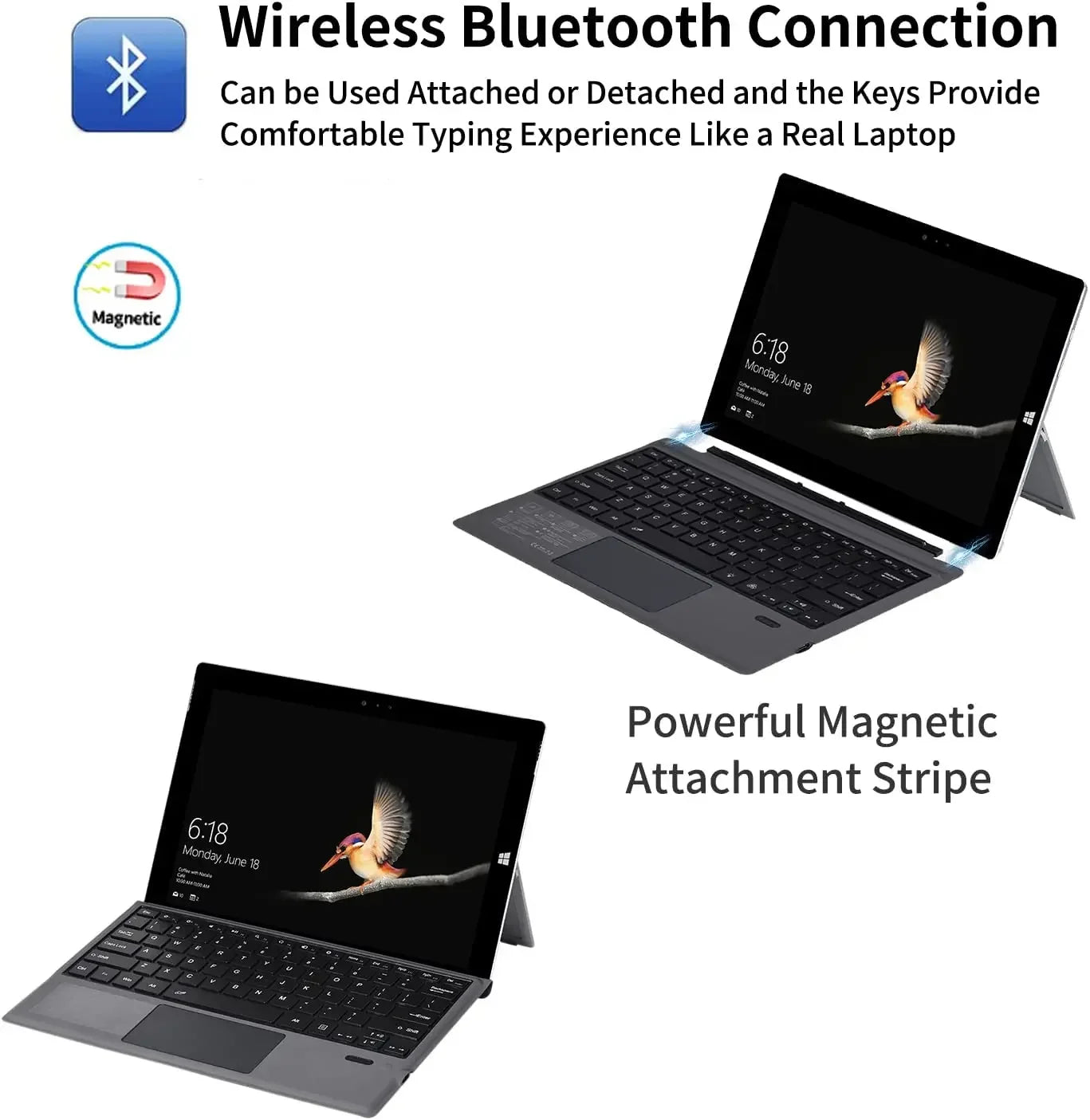 Bluetooth Trackpad Tastatur für Surface Pro & Go