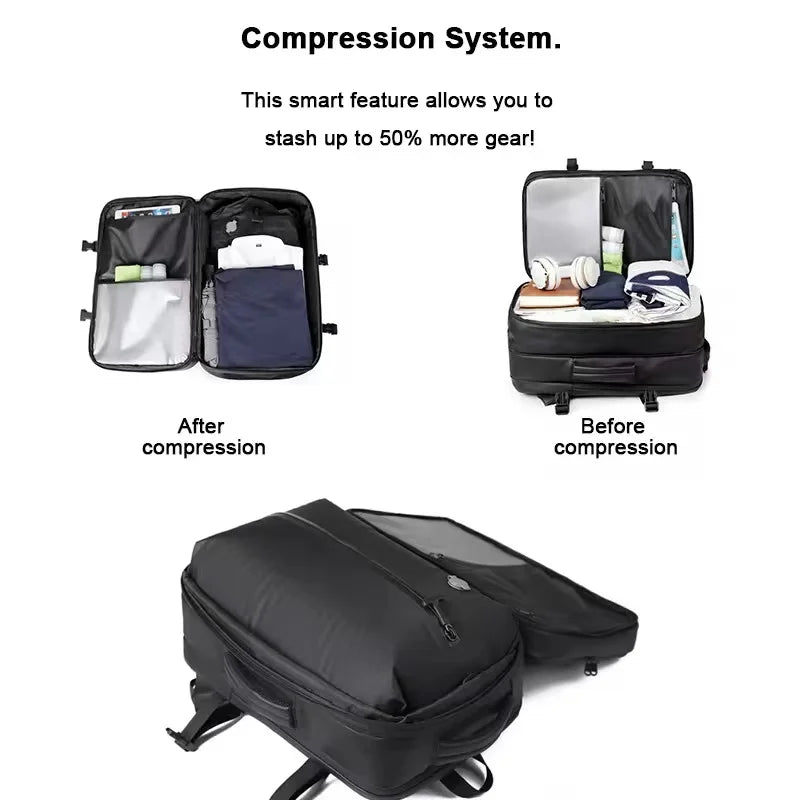 Vakuum Kompressions-Rucksack Groß