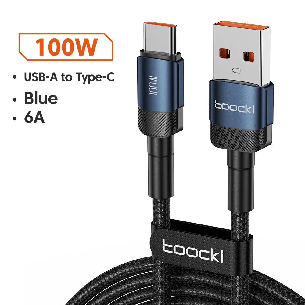 Toocki USB Typ C Schnellladekabel