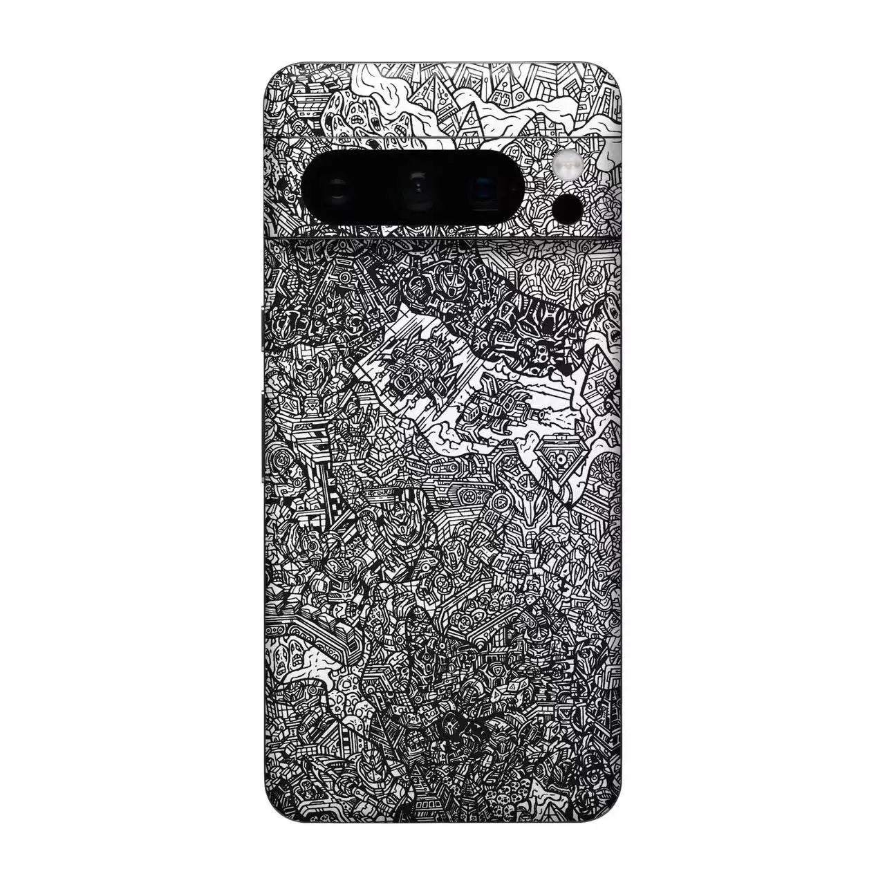 Bunte Aufkleber-Haut für Pixel 9–6 Pro