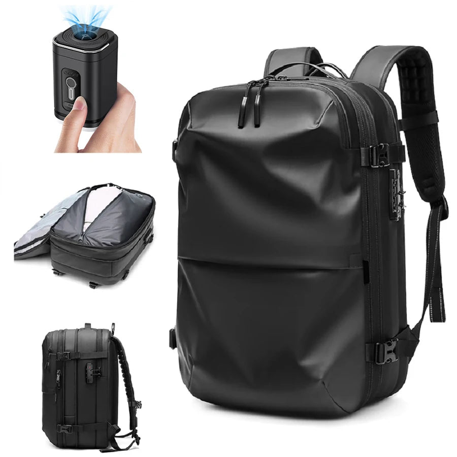 Herren Reiserucksack 17 Zoll Kompression